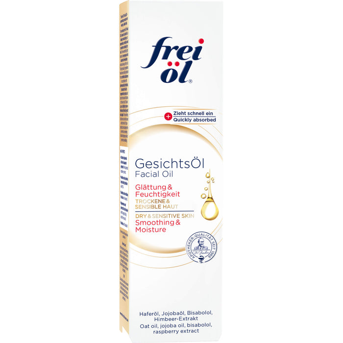Frei Öl Hydrolipid Gesichtsöl regeneriert & hydratisiert, 30 ml Öl