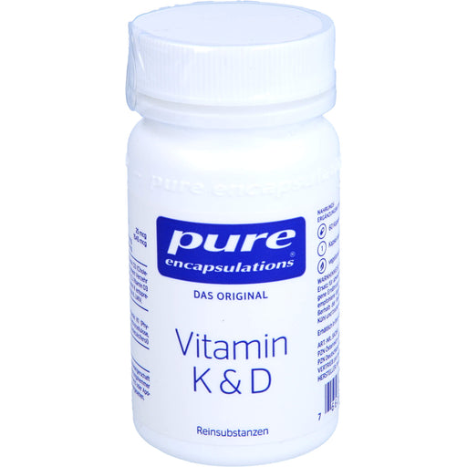 Pure Encapsulations Vitamin K & D Kapseln, 60 St. Kapseln