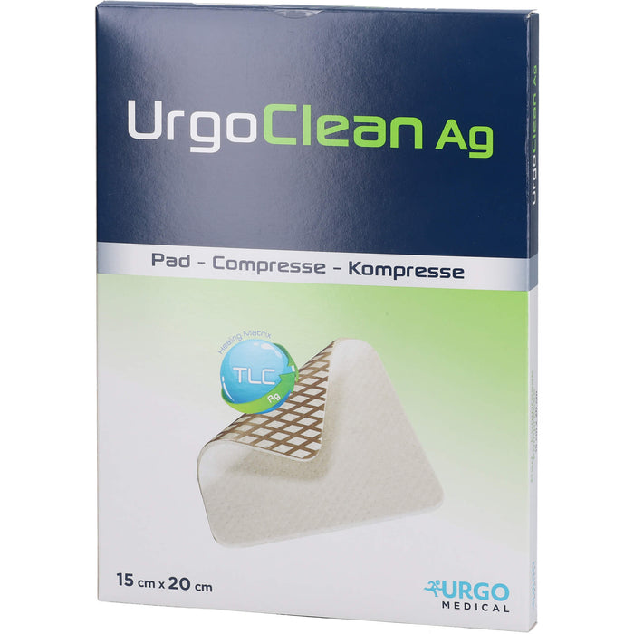 UrgoClean Ag 15x20 cm, 5 pc pansement