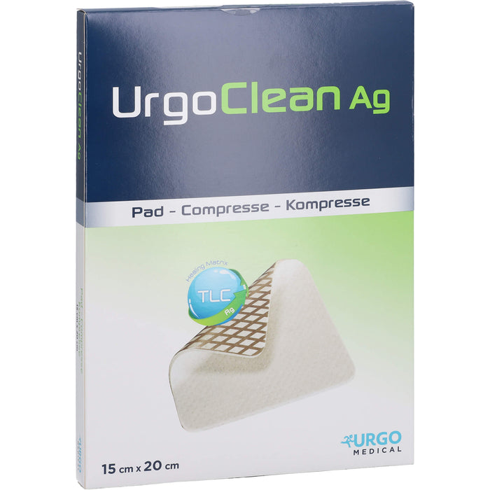 UrgoClean Ag 15x20 cm, 5 pc pansement