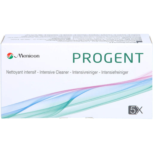 Progent Intensivreiniger zur wöchentlichen Anwendung für alle formstabilen Kontaktlinsen, 5 St. Ampullen