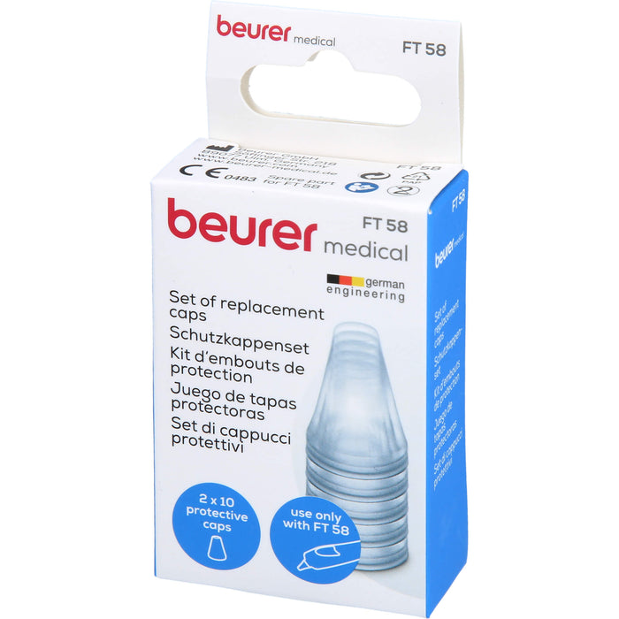 Beurer Schutzkappenset (FT 58 TRANSP), 20 pc Paquet