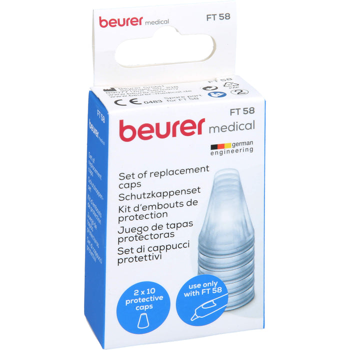 Beurer Schutzkappenset (FT 58 TRANSP), 20 pc Paquet