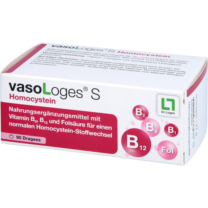 vasoLoges S Homocystein, 90 St DRA