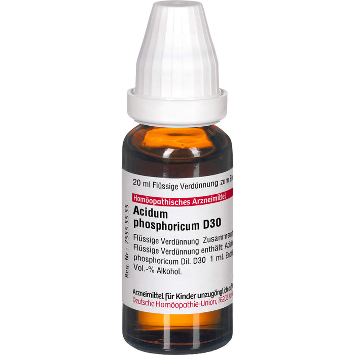 DHU Acidum phosphoricum D30 Dilution, 20 ml Solution