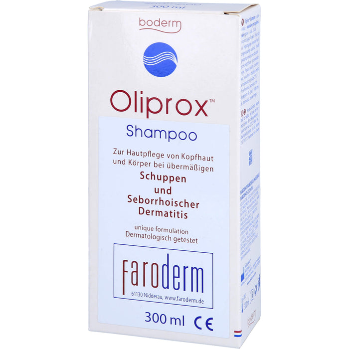 Oliprox Shampoo CE b. Schuppen u. seborrh. Dermat., 300 ml Solution