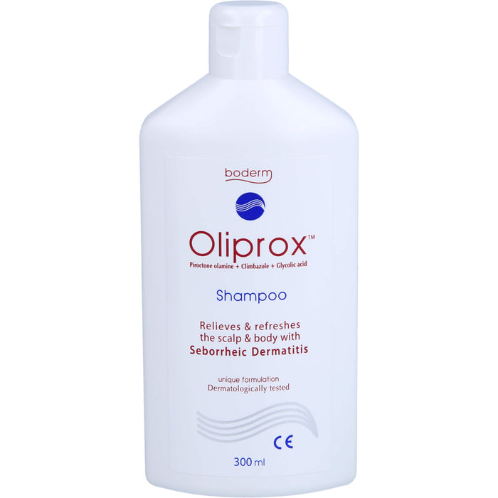 Oliprox Shampoo CE b. Schuppen u. seborrh. Dermat., 300 ml Solution