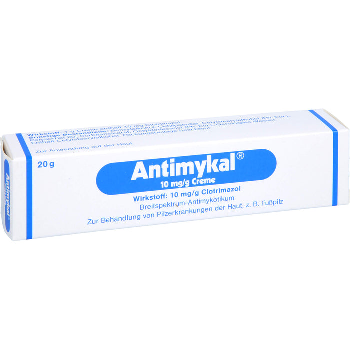 Antimykal 10 mg / g Creme zur Bekämpfung von Fußpilz, 20 g Cream