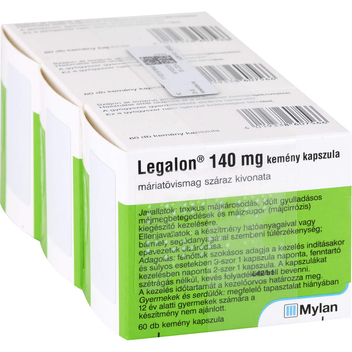 Legalon 140 mg Hartkapseln bei Lebererkrankungen, 180 pc Capsules