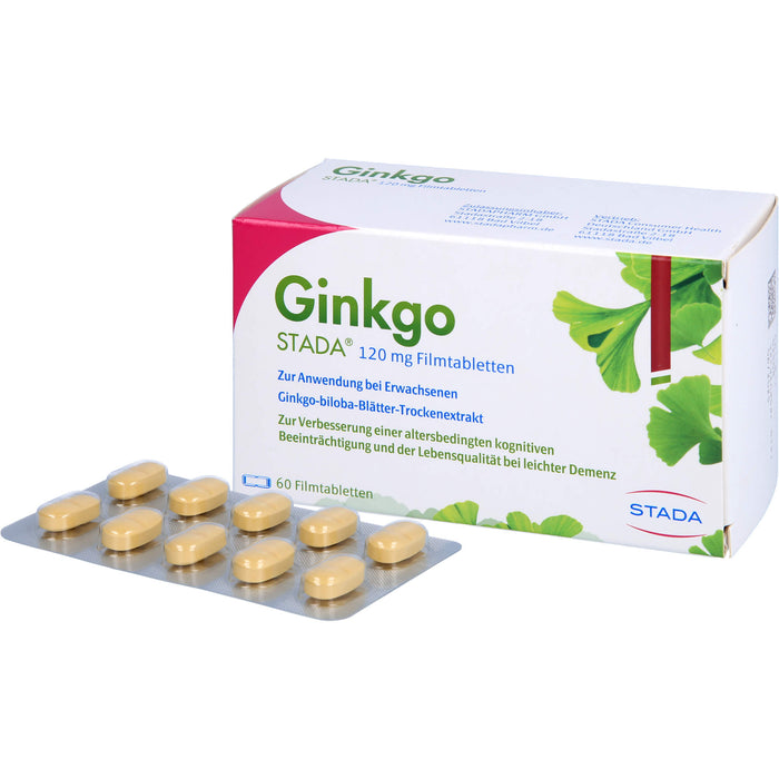 Ginkgo STADA 120 mg Filmtabletten, 60 St FTA