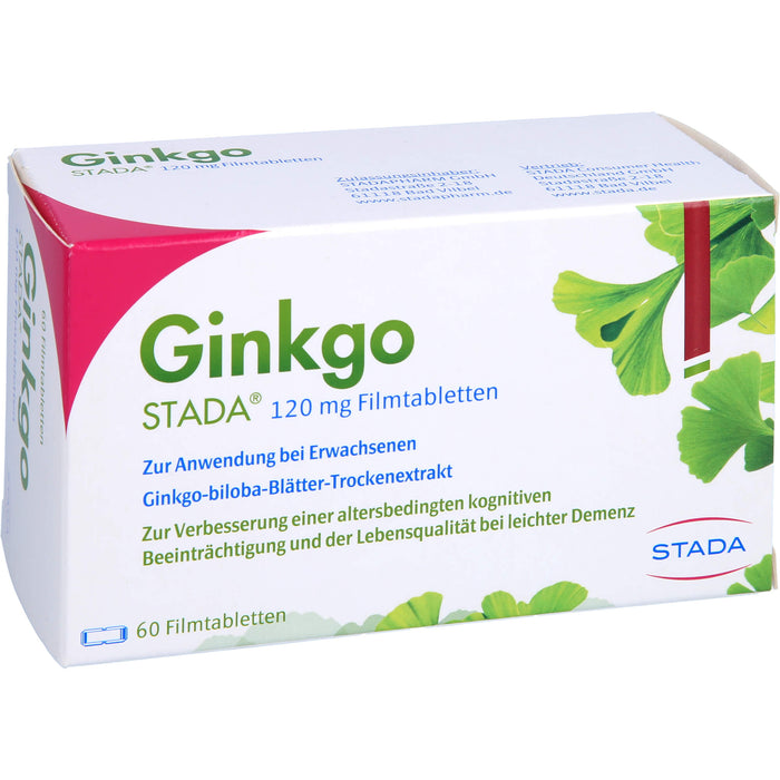 Ginkgo STADA 120 mg Filmtabletten, 60 St FTA