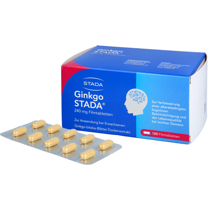 Ginkgo STADA 240 mg Filmtabletten, 120 St FTA