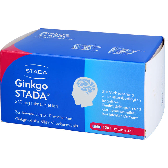 Ginkgo STADA 240 mg Filmtabletten, 120 St FTA