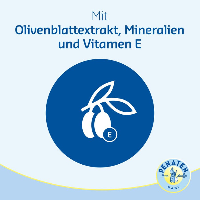 PENATEN intensiv Pflegemilch mit Olivenblattextrakt  spendet 24h Feuchtigkeit und unterstützt die Hautschutzbarriere, 400 ml Creme