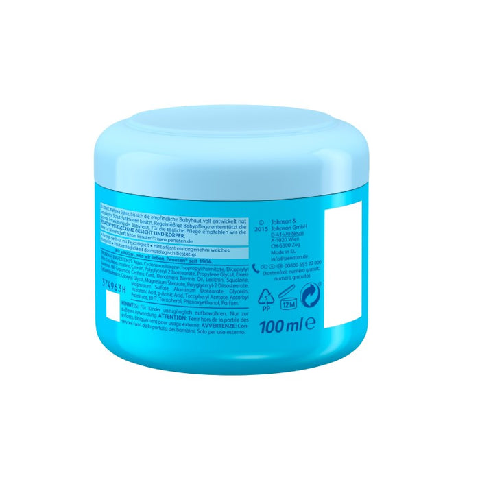 Penaten Baby Pflegecreme Gesicht & Körper versorgt die Haut mit Feuchtigkeit, 100 ml Cream