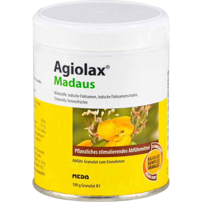 MADAUS Agiolax Abführ-Granulat, 100 g Poudre