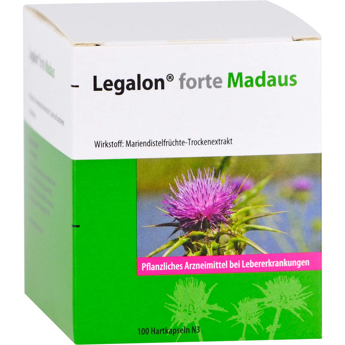 Legalon  forte Madaus, Hartkapseln, 100 St. Kapseln