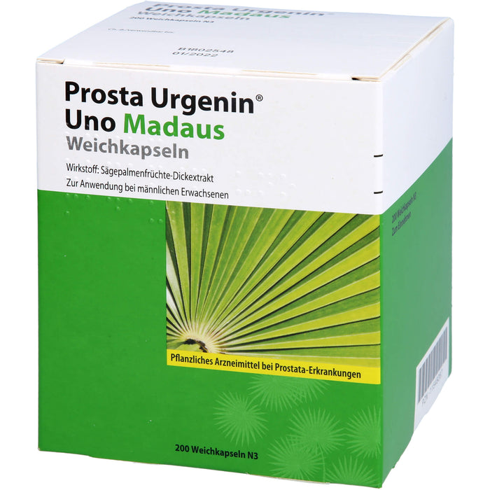 Madaus Prosta Urgenin Uno 320 mg Weichkapseln bei Prostata Erkrankungen, 200 pcs. Capsules