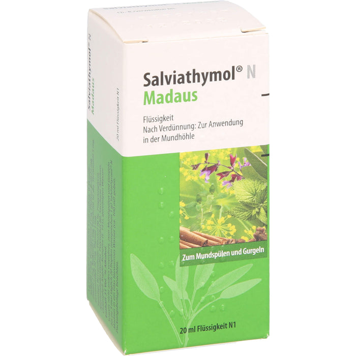 Salviathymol N Madaus Flüssigkeit, 20 ml Solution