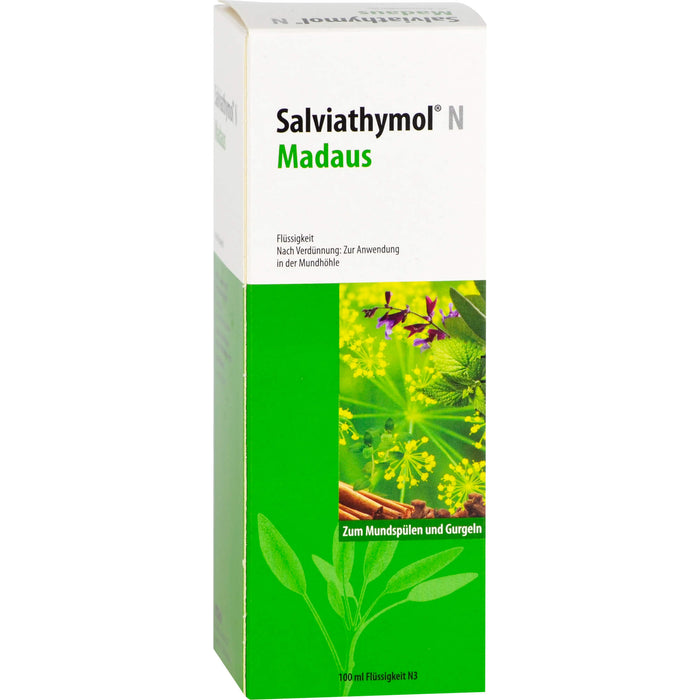 Salviathymol N Madaus Flüssigkeit, 100 ml Solution
