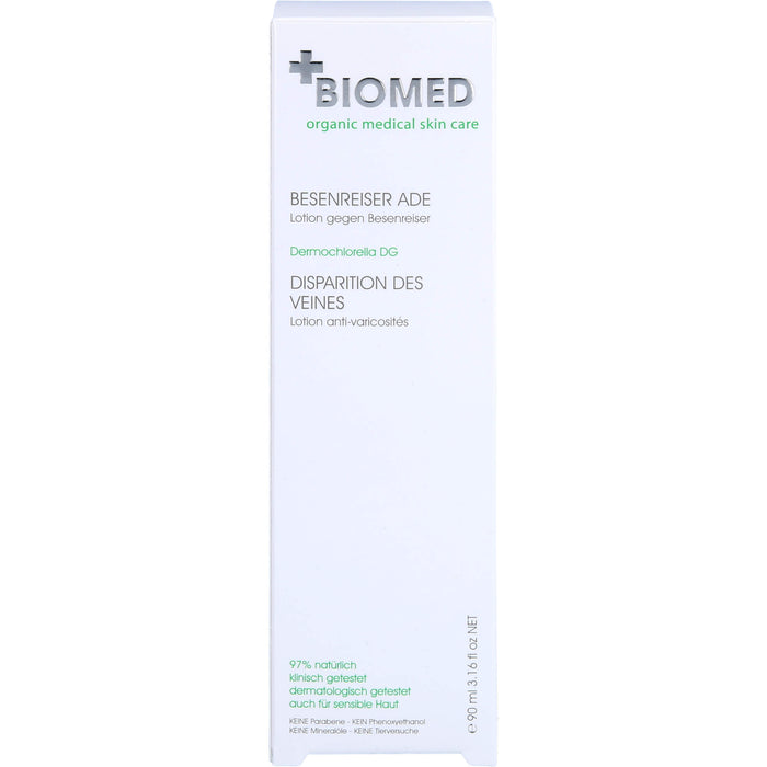BIOMD Besenreiser Ade Lotion gegen Besenreiser, 90 ml Lotion