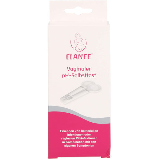 ELANEE pH-Test zur Bestimmung des vaginalen pH-Wertes, 2 St. Teststreifen