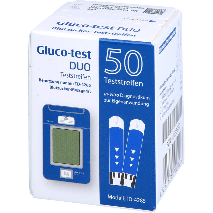 Gluco-test DUO Teststreifen, 50 pcs. Test strips
