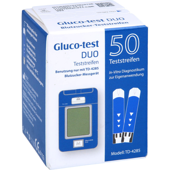 Gluco-test DUO Teststreifen, 50 pcs. Test strips