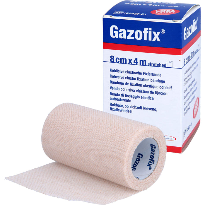 Gazofix kohäsive Fixierbinde 4m x 8cm, 1 pcs. Bandage