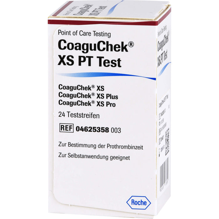 CoaguChek XS PT Test PST, 24 St. Teststreifen