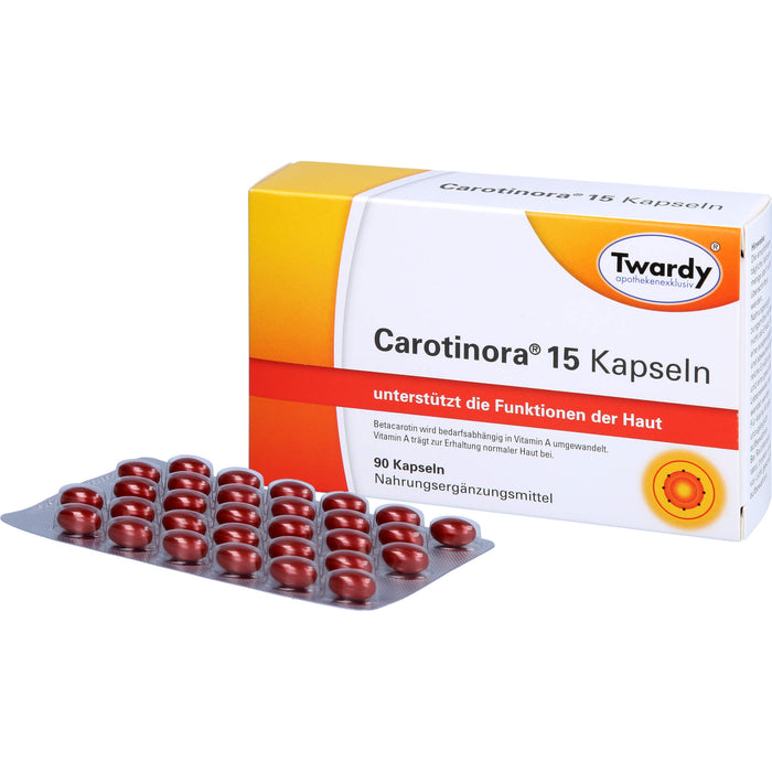 Twardy Carotinora 15 Kapseln, 90 pc Capsules