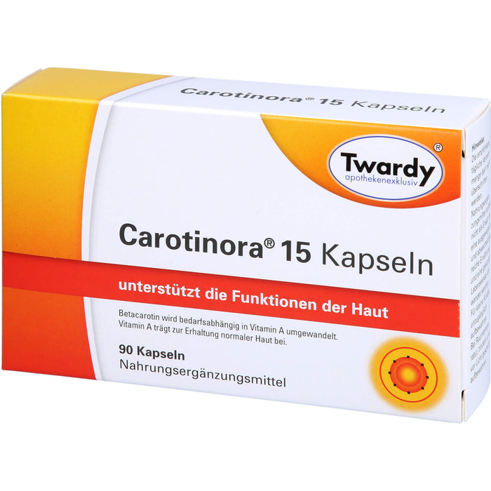 Twardy Carotinora 15 Kapseln, 90 pc Capsules