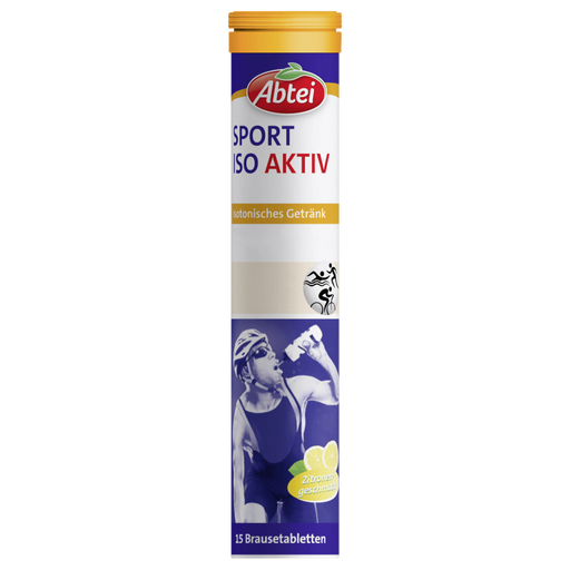 Abtei Sport Iso Aktiv (Vitamine + Mineralstoffe), 15 St. Tabletten