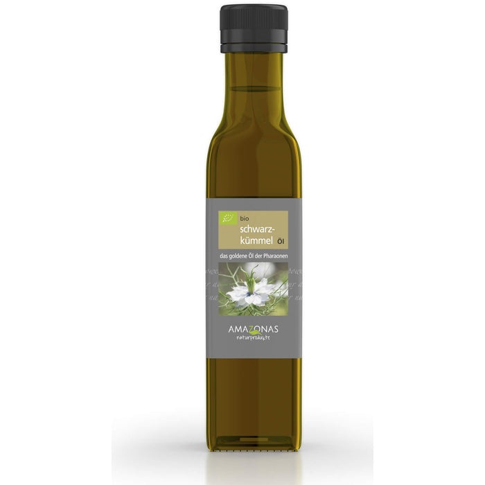 AMAZONAS Schwarzkümmelöl bio, 250 ml Öl