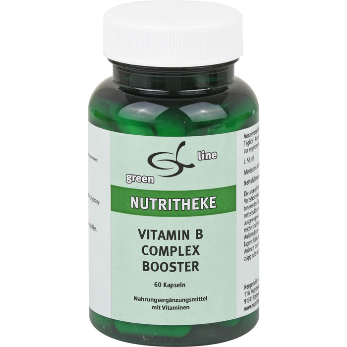 Green Line Nutritheke Vitamin B Complex Booster Kapseln, 60 St. Kapseln