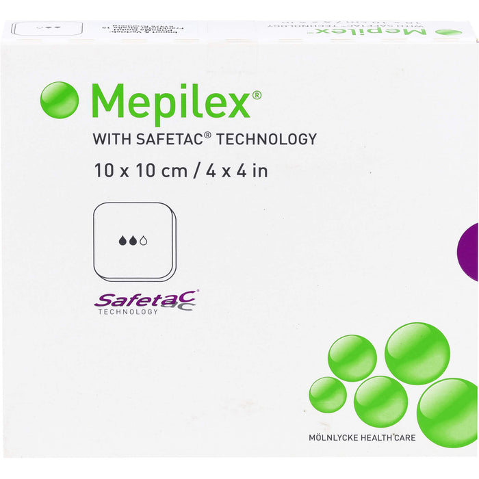 Mepilex 10x10cm Schaumverband, 5 St VER