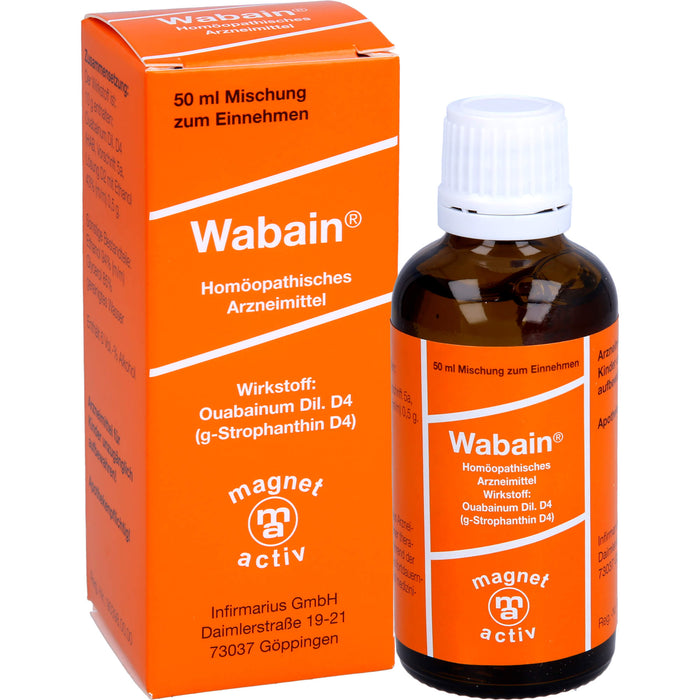 Wabain Tropfen, 50 ml Solution