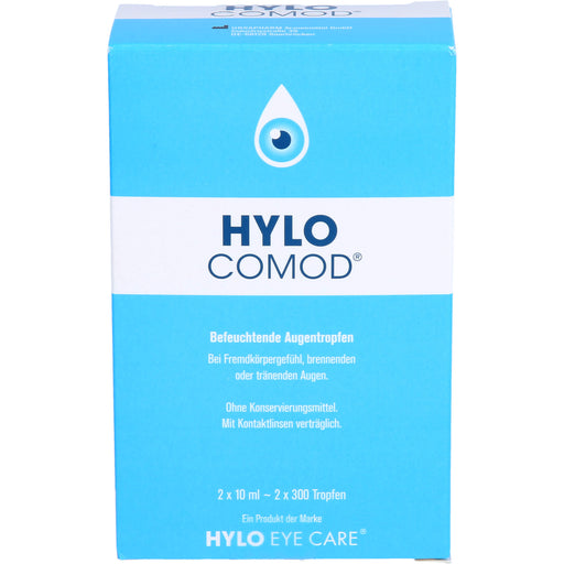 HYLO COMOD befeuchtende Augentropfen, 20 ml Lösung