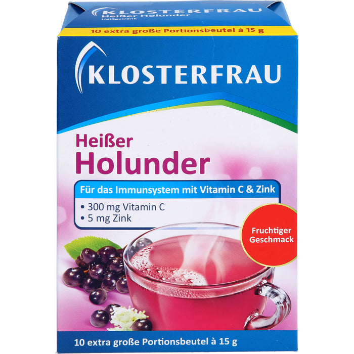 Klosterfrau Broncholind Heißer Holunder Immun & Abwehrkraft, 15 St. Beutel