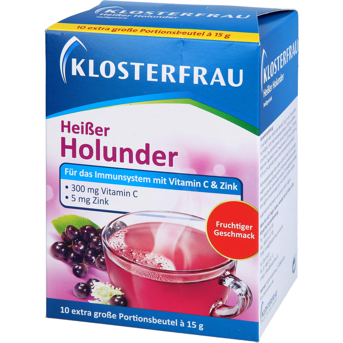 Klosterfrau Broncholind Heißer Holunder Immun & Abwehrkraft, 15 pc Sachets