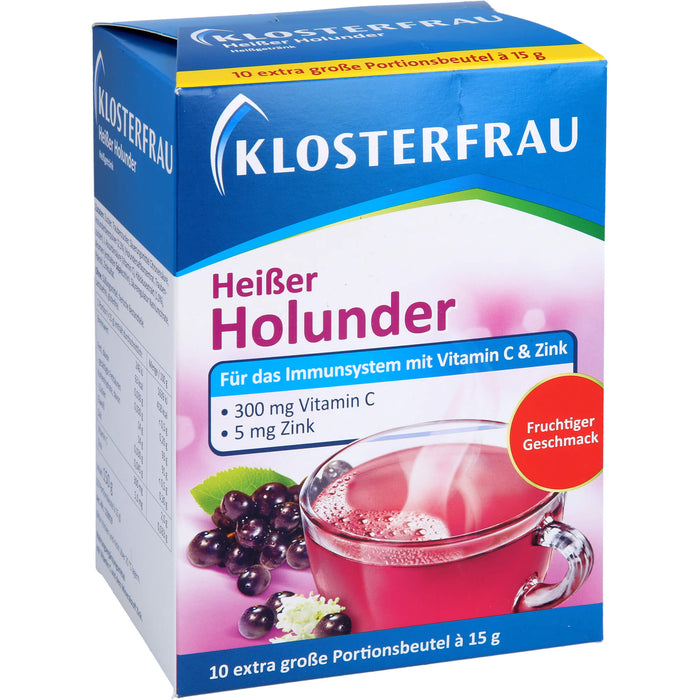 Klosterfrau Broncholind Heißer Holunder Immun & Abwehrkraft, 15 pcs. Sachets