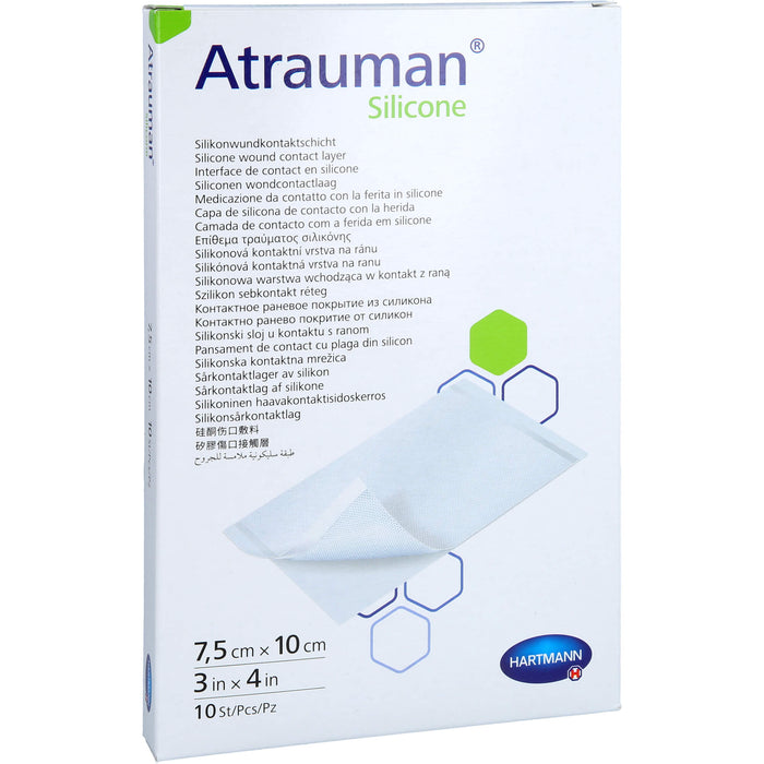 Atrauman Silicone, 10 St KOM