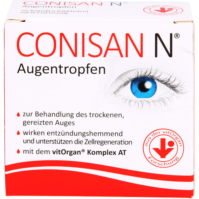 CONISAN N Augentropfen, 20 pcs. Single-dose pipettes