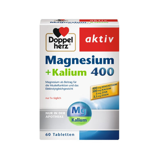 Doppelherz Magnesium + Kalium, 60 St TAB