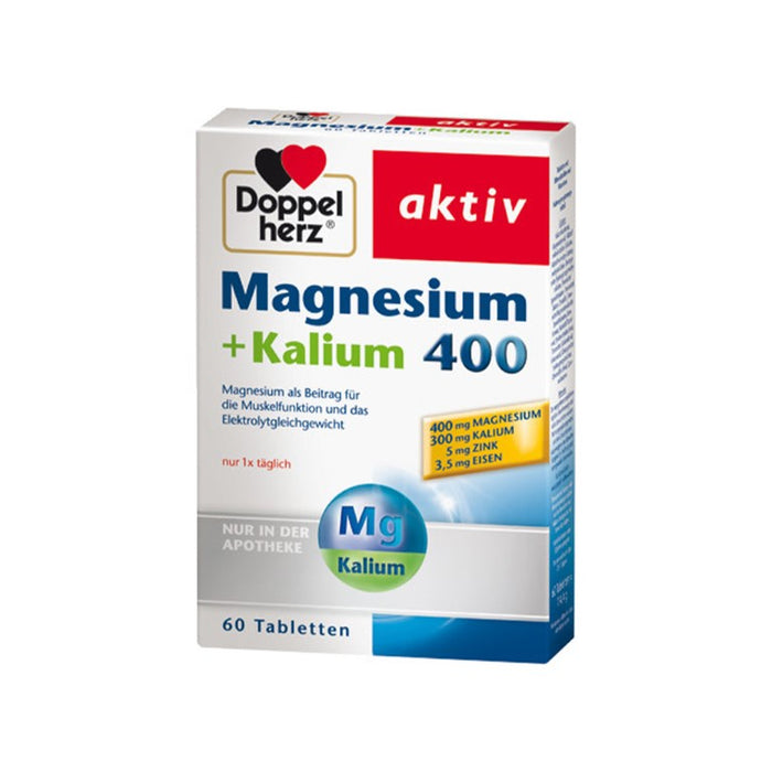 Doppelherz Magnesium + Kalium, 60 St TAB