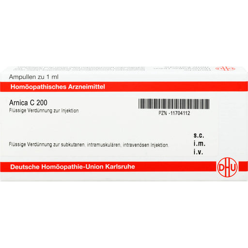 DHU Arnica C200 Ampullen, 8 St. Ampullen