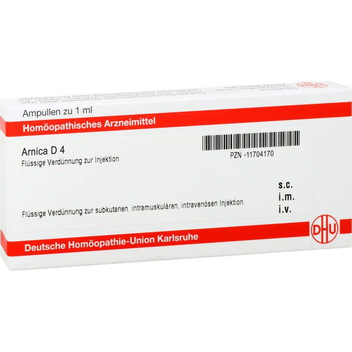 DHU Arnica D4 Ampullen, 8 pcs. Ampoules