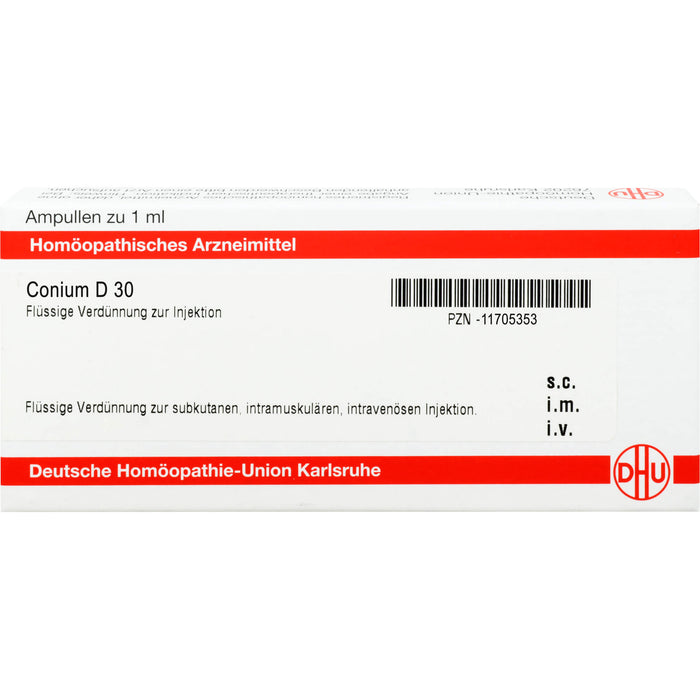 Conium D30 DHU Ampullen, 8 St. Ampullen