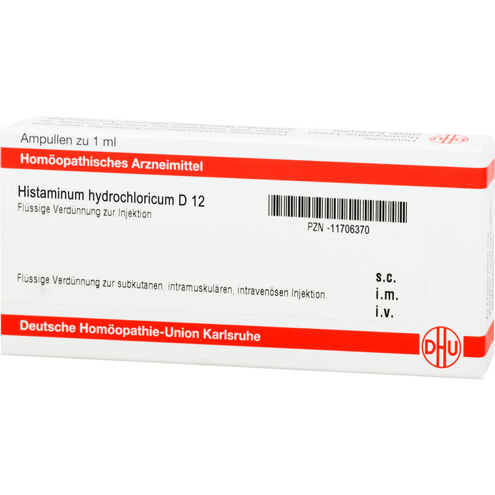 Histaminum hydrochloricum D12 DHU Ampullen, 8 St. Ampullen
