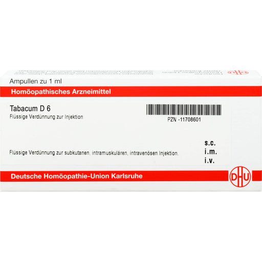 DHU Tabacum D6 Ampullen, 8 St. Ampullen
